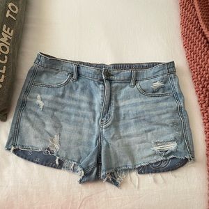 AERIE denim shorts